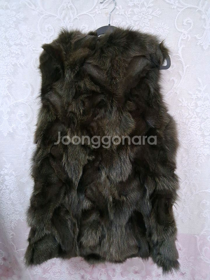밍크 퍼 베스트--4