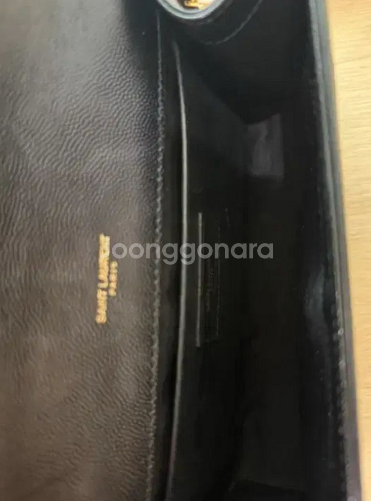 생로랑 케이트 미디 숄더백--4