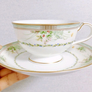 [1조 가격]단종 빈티지 노리다케 토스카나 가든(TOSCANA GARDEN) 찻잔 겸 커피잔