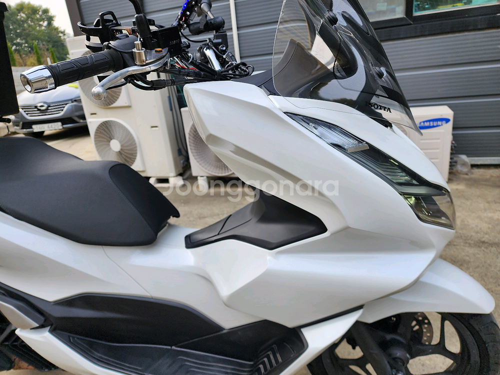 23년식 혼다 PCX 125 ABS 화이트 판매--4