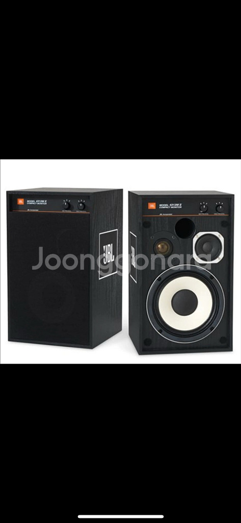 JBL 4312M II 스튜디오 모니터 스피커(블랙)--2