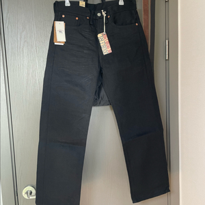 [29/30] RRL 빈티지 파이브포켓 블랙온블랙