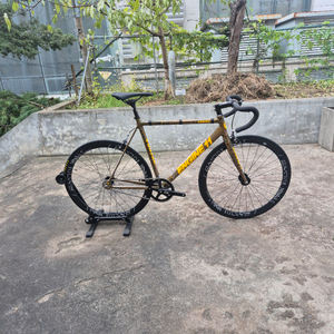 엔진11 볼텍스 머스타드 픽시 자전거 L