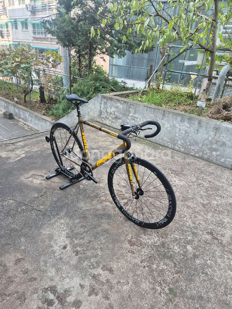 엔진11 볼텍스 머스타드 픽시 자전거 L--1