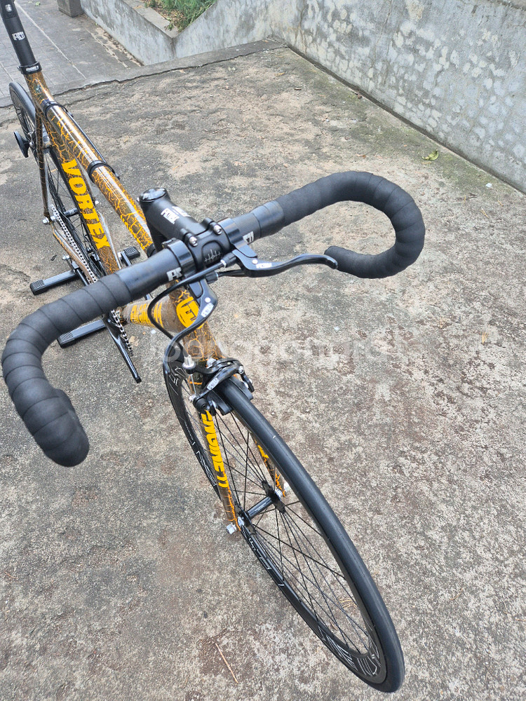 엔진11 볼텍스 머스타드 픽시 자전거 L--4