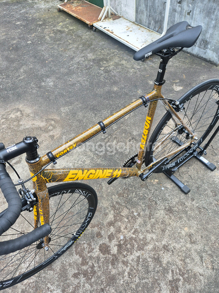 엔진11 볼텍스 머스타드 픽시 자전거 L--5