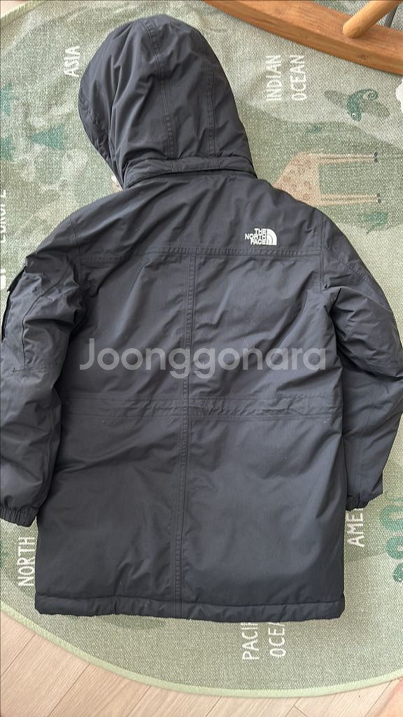 노스페이스 키즈 패딩점퍼 140--1