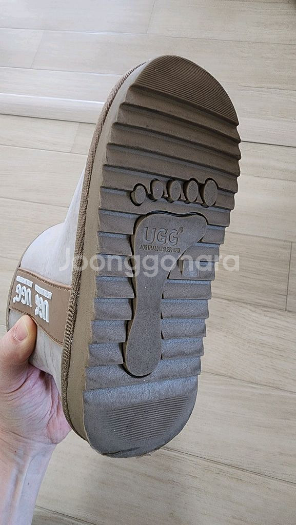 UGG 키즈클리어 부츠 8-10 (165-175)--3