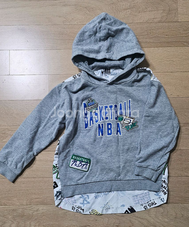 NBA 키즈 남아 후드 티셔츠 130사이즈--0