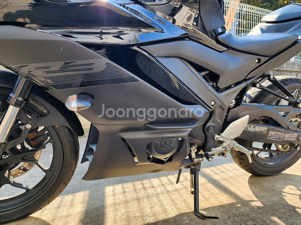 20년식 야마하 YZF-R3 블랙 판매--8