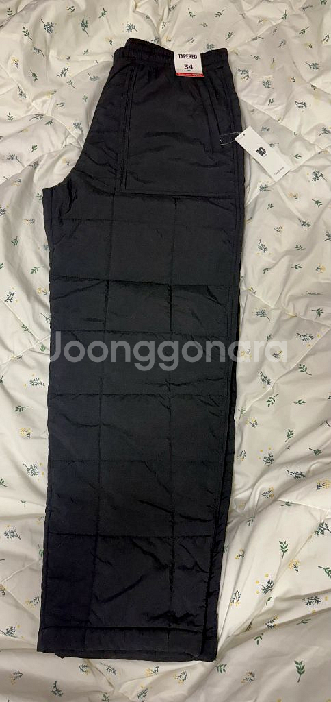 탑텐 남성 패딩 팬츠 새상품 XL--1