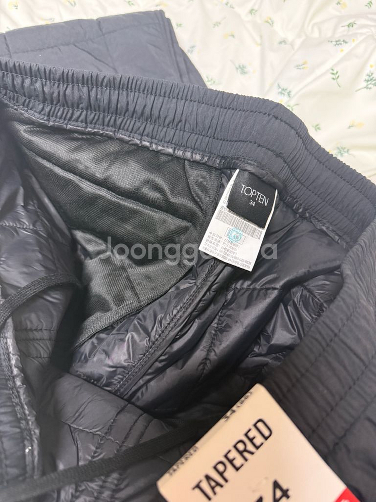 탑텐 남성 패딩 팬츠 새상품 XL--3