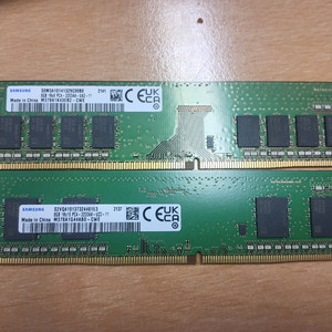 삼성 DDR4 3200 8GB 메모리 x 2