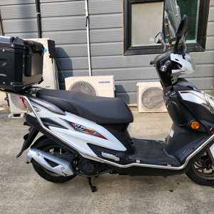 21년식 대림 VD 125 화이트 판매