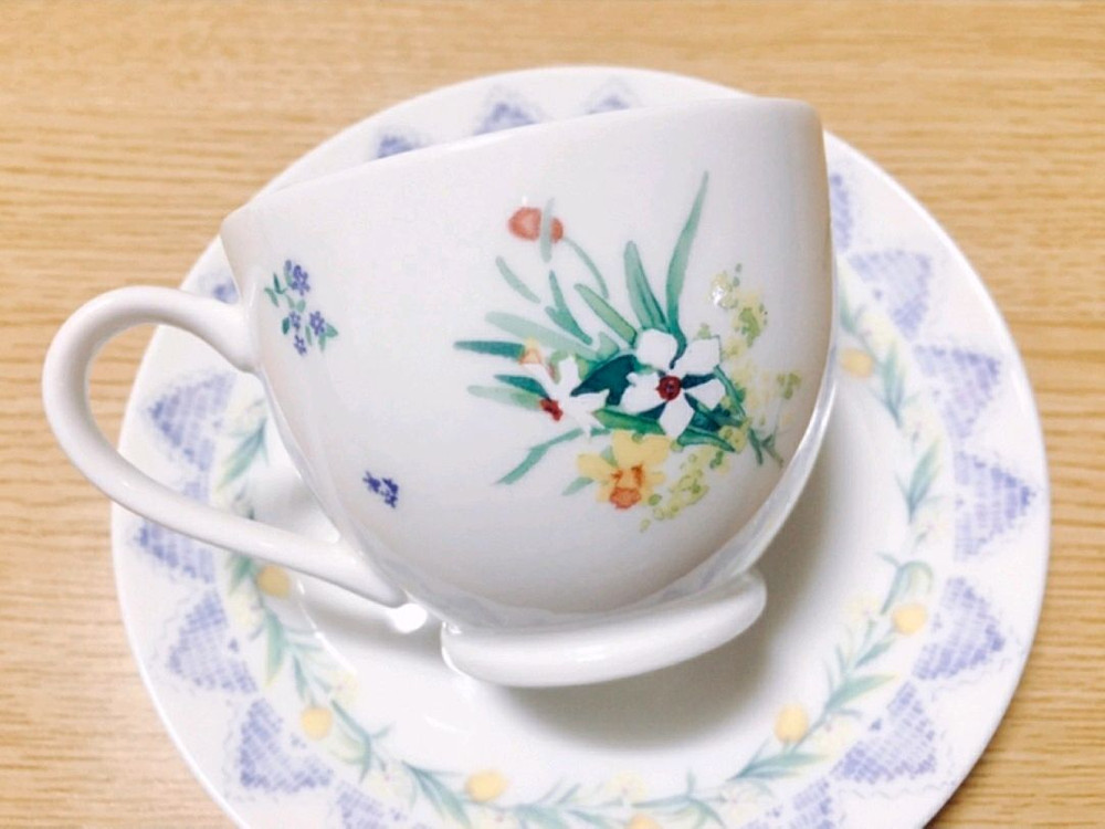 [1조 가격]일본 빈티지 야마카 홀리 하비(HOLLY HOBBIE) 찻잔 겸 커피잔--2