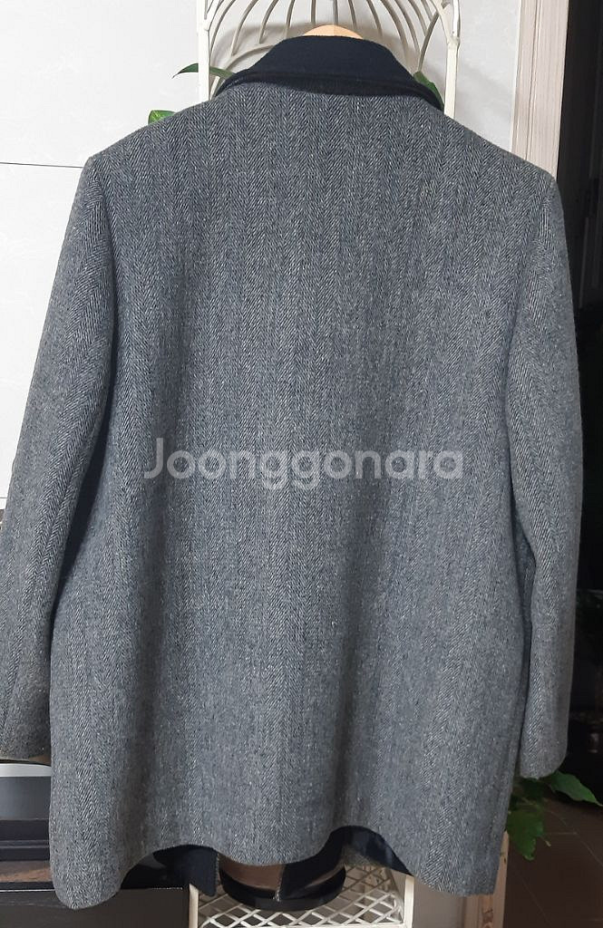 여성 울 100%코트--1