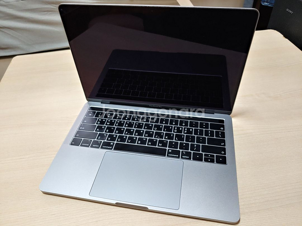 맥북프로 13 신품배터리,성능 100(윈도우 사용가능)--5