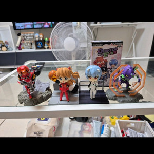 애니메이션 캐릭터 피규어 세트