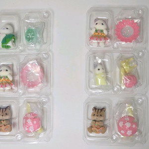 실바니안 블라인드백 아기 요정의 숲속 친구들