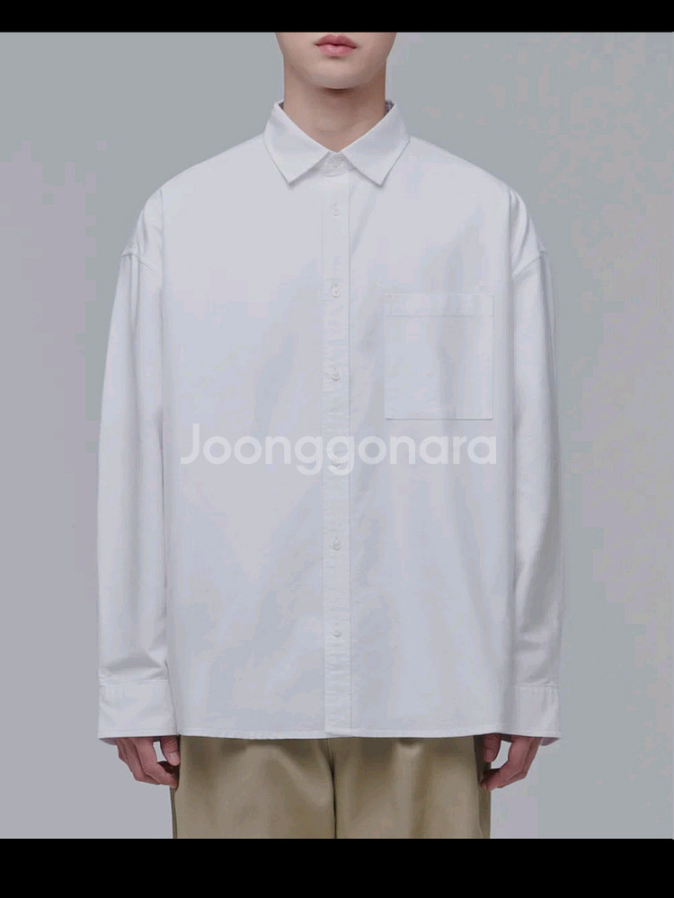 무신사 오버사이즈 셔츠M--0