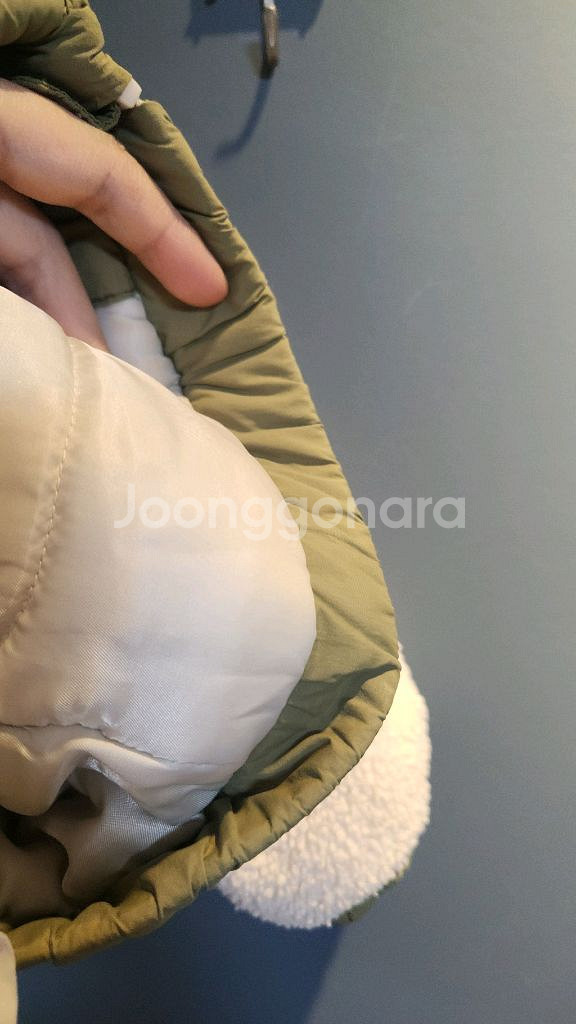 밀리밤 아동 퀼팅 후리스 점퍼 뽀글이 점퍼 110--4