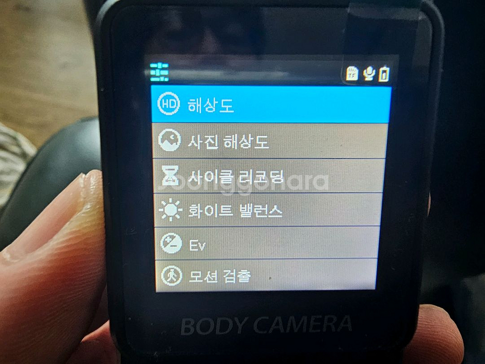 바디캠 새제품--2