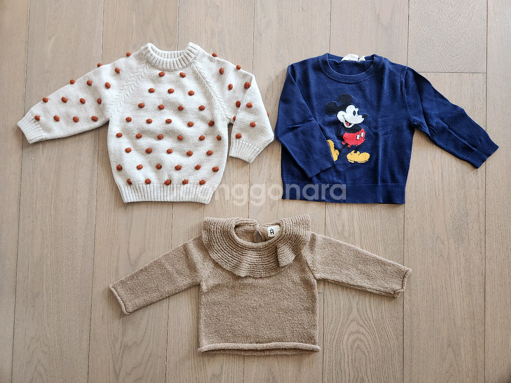 24M정도 여아 원피스, 니트, 청바지 등 일관--2