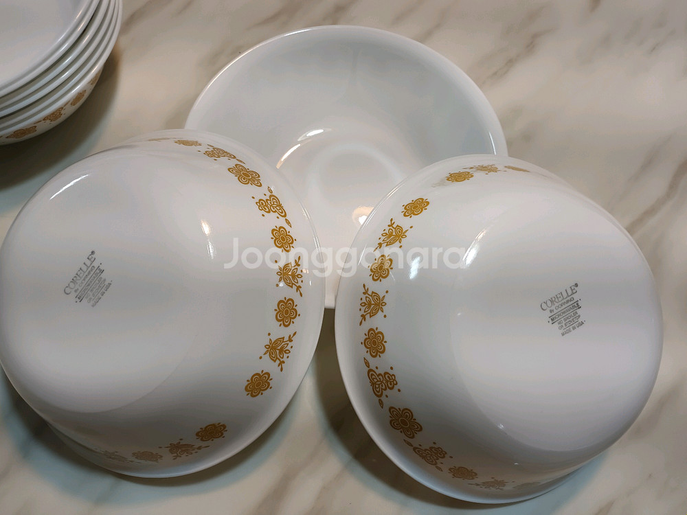 빈티지 코렐 버터플라이 냉면기 개당값--4