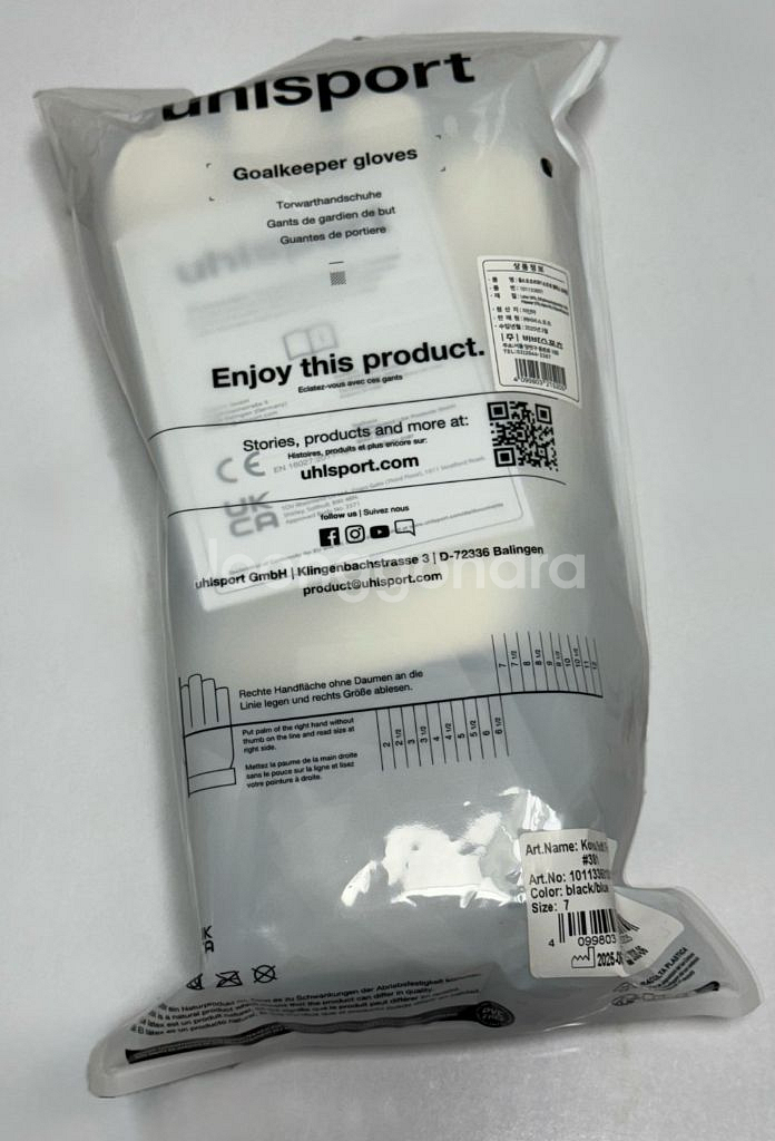 울스포츠 포커스 GK장갑 UHL-101133601K, 유아용 골키퍼 장갑 7호--1