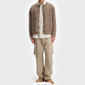 벨리에 브러쉬드 탐 가디건 105