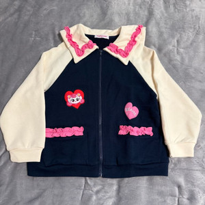 티니핑 집업 가디건 130사이즈