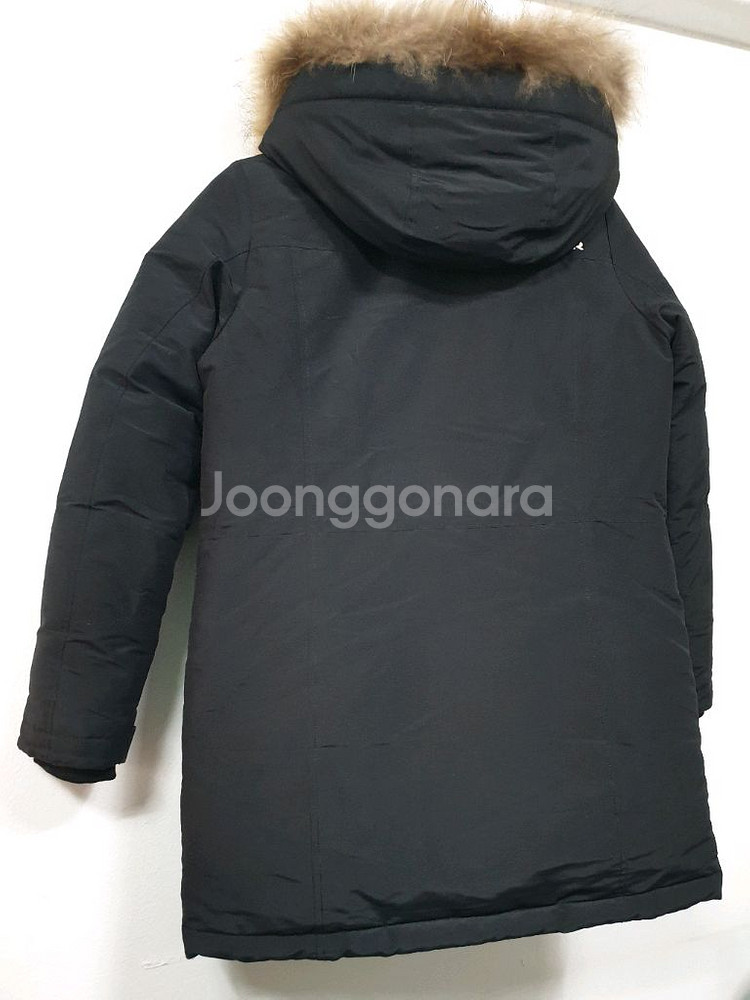 아이더 검정색 카라스 덕다운 자켓 오리털 S사이즈--5