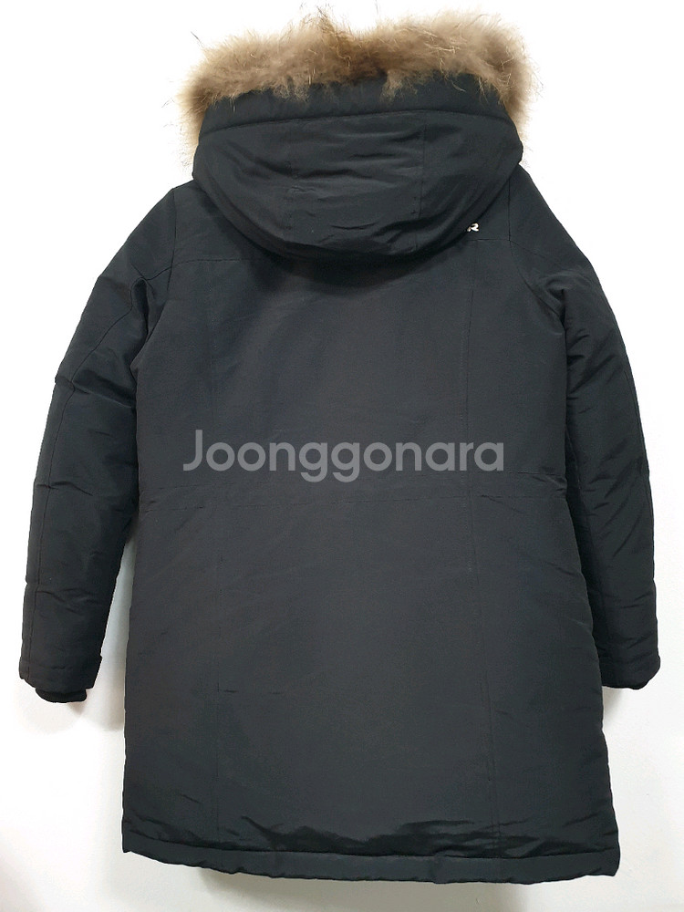 아이더 검정색 카라스 덕다운 자켓 오리털 S사이즈--3