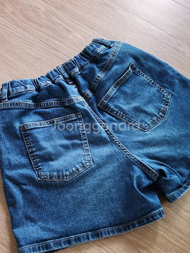 유니클로 키즈 쇼트팬츠 청반바지--3