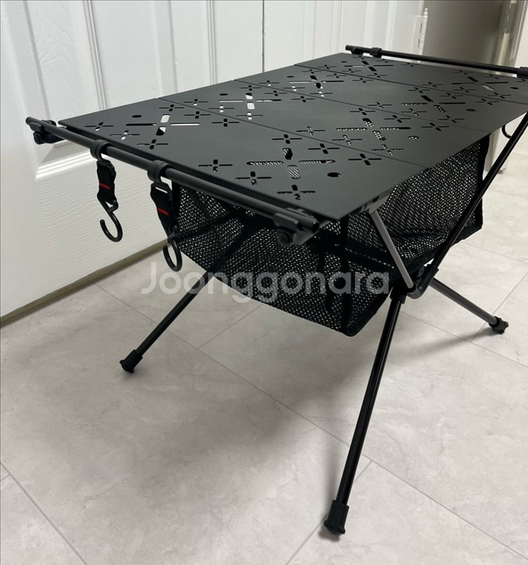 WESTTUNE IGT 2 유닛 접이식 경량테이블 새상품 (블랙/매쉬망포함)--7