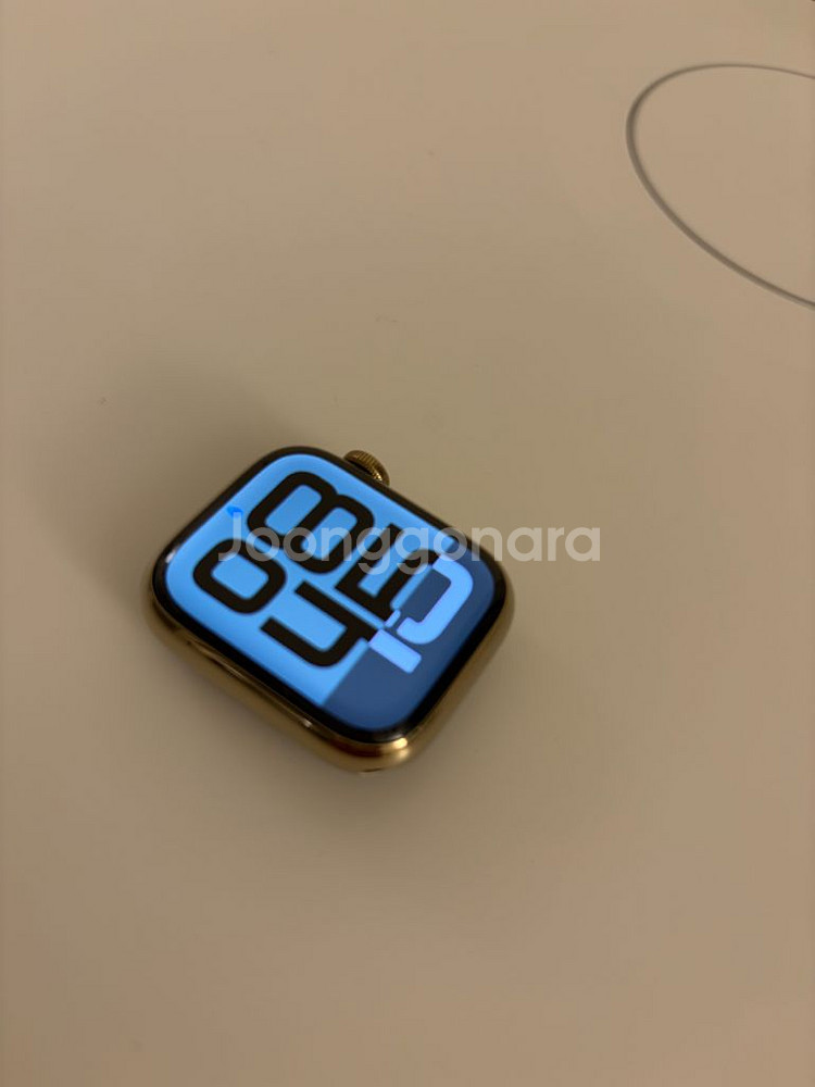 (애플케어 2년남음) 애플워치8 스테인리스 41미리--4