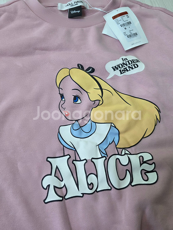 홀하우스 엘리스 오버핏 기모 맨투맨 XS사이즈 (새상품)--3