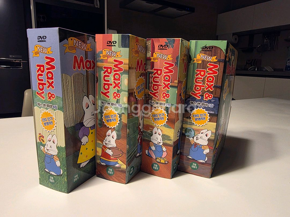 뉴(new) 맥스앤루비 DVD 1-4집 (총 28개)--0
