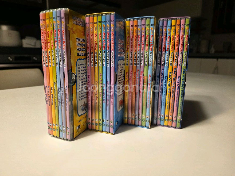 뉴(new) 맥스앤루비 DVD 1-4집 (총 28개)--1