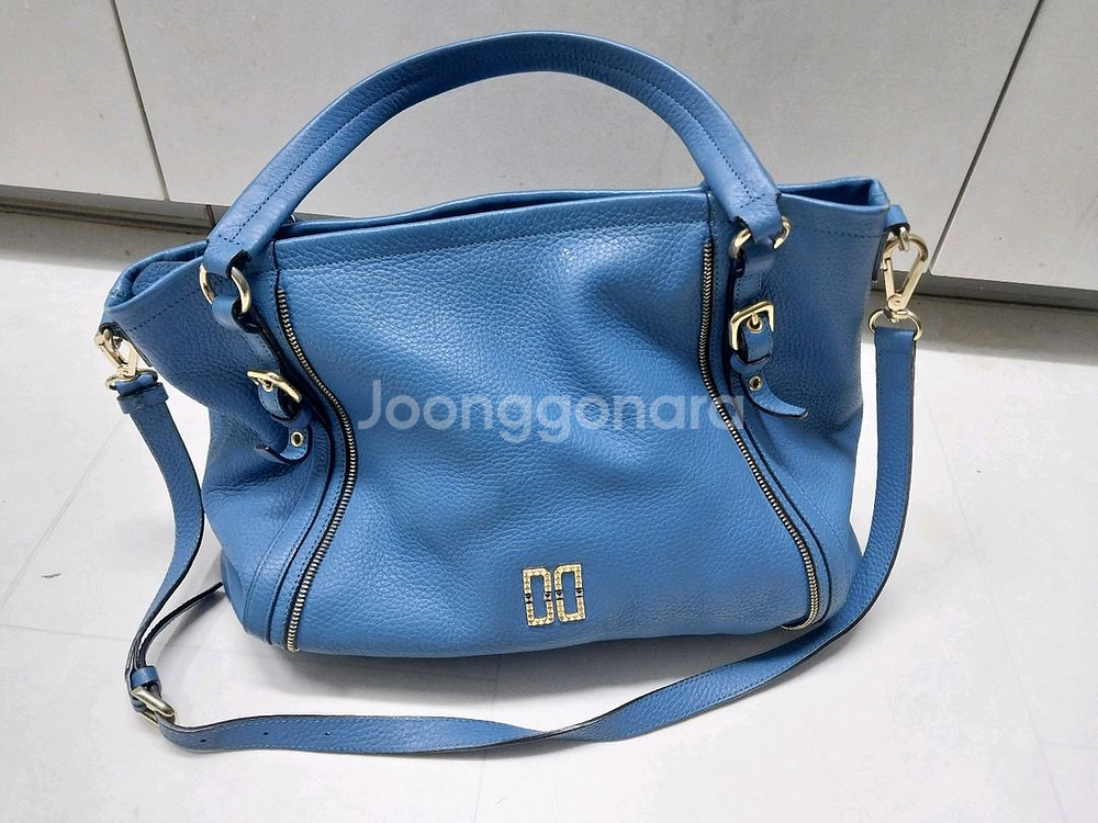 정품 닥스 가죽 가방 숄더 토드 가능--0