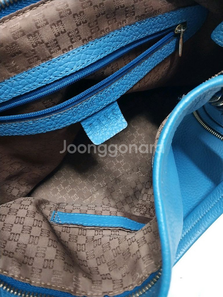 정품 닥스 가죽 가방 숄더 토드 가능--1