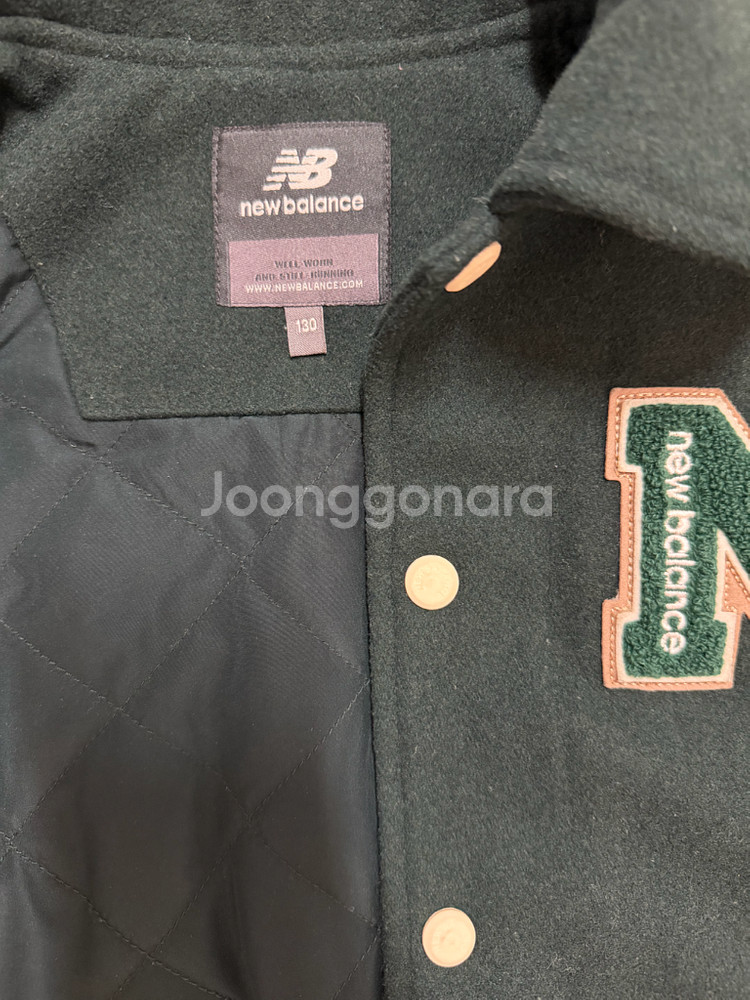 키즈 베이스볼 자켓 140--4