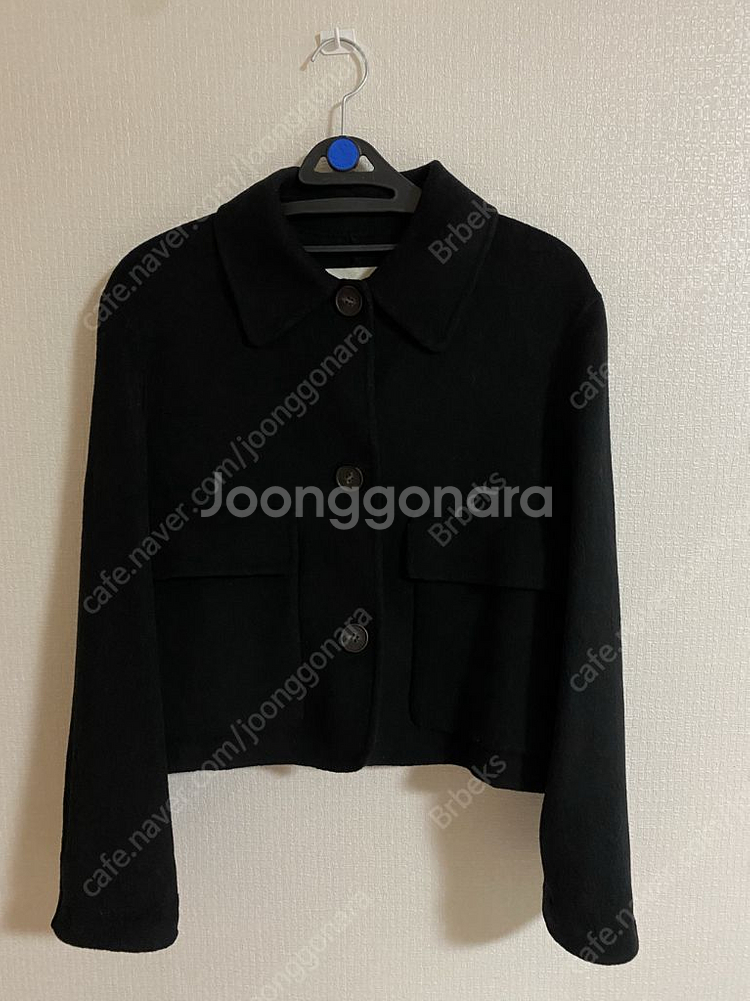 플랫베이스 블랙 숏코트--0