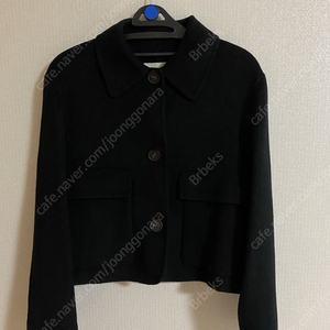 플랫베이스 블랙 숏코트