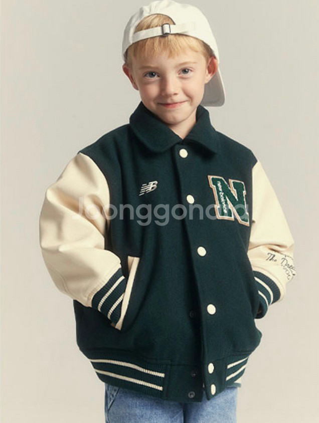 키즈 베이스볼 자켓 140--7