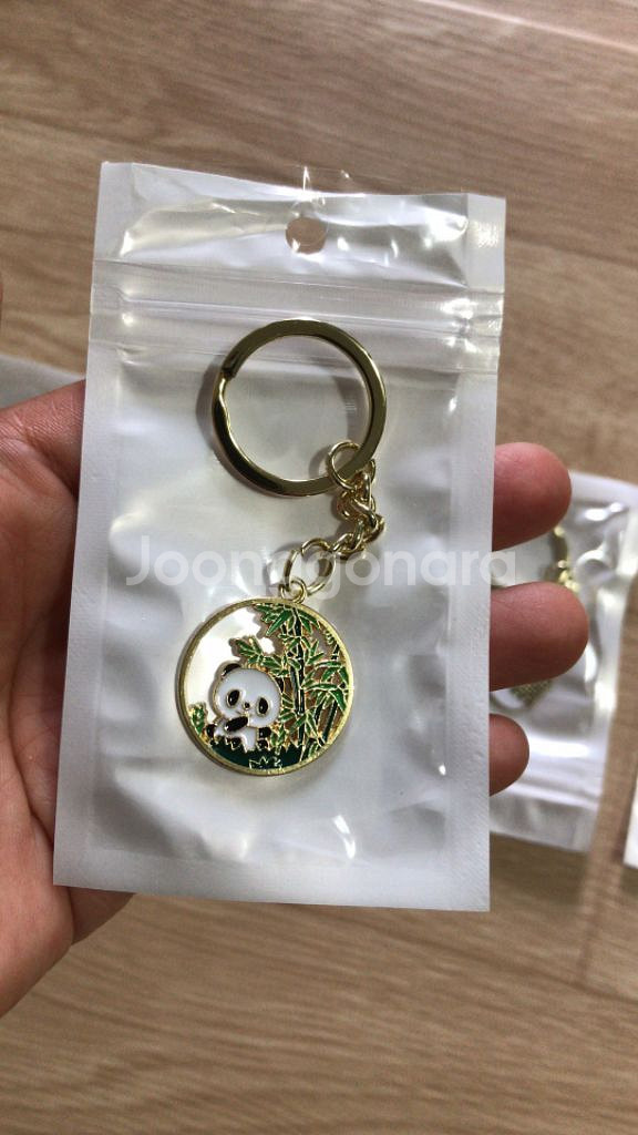 판다곰 열쇠고리 한세트 13매 새상품--5
