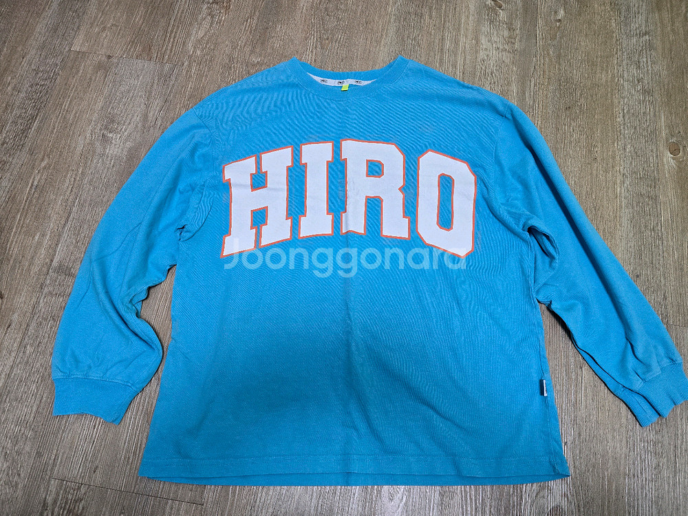 히로 HIRO 롱슬리브 티셔츠 150 2종--0
