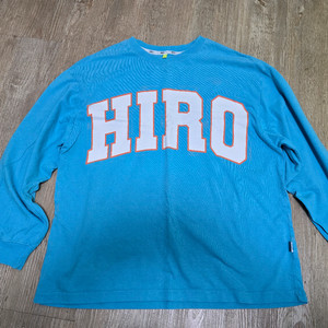 히로 HIRO 롱슬리브 티셔츠 150 2종