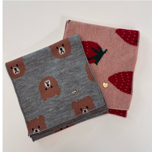 (새상품) 크림브륄레 머플러 사랑에빠진곰돌이