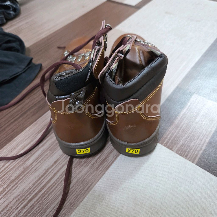 작업용 안전화 사이즈 270 새상품 무료배송--2